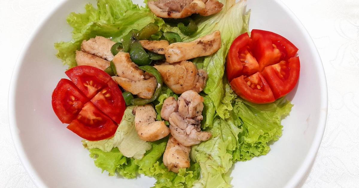 868 resep salad ayam enak dan sederhana ala rumahan Cookpad