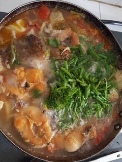 Hình của món Cá lóc nấu dưa chua.