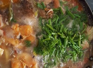 Hình của món Cá lóc nấu dưa chua.