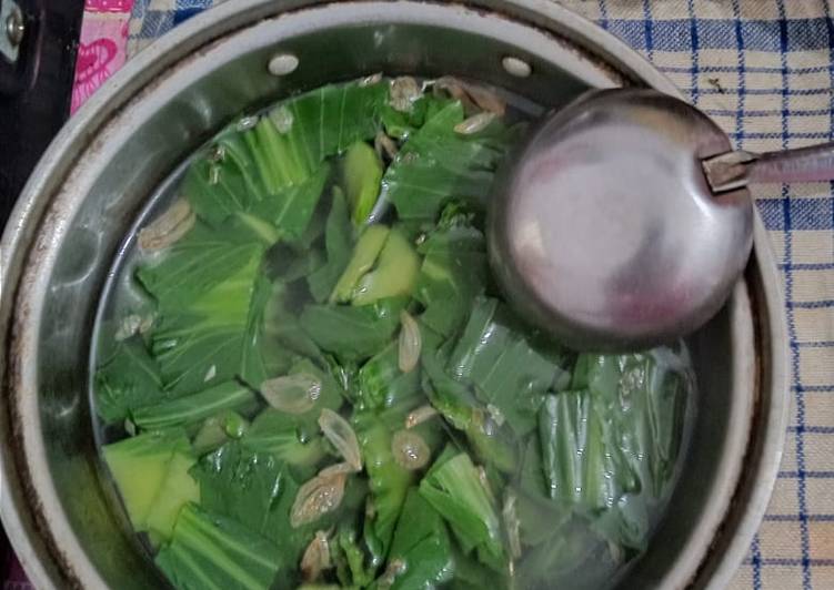 Cara Gampang Membuat Sayur sawi sendok/pakcoy Anti Gagal