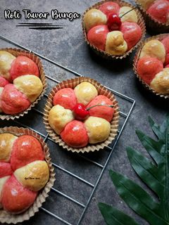 Foto resep Roti Tawar Bunga