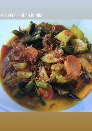 Foto resep Sayur Daging kuah Kuning