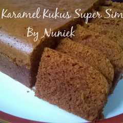 BOLU KARAMEL KUKUS SUPER SIMPLE (Tanpa Mixer, Tanpa Telur) রেসিপির প্রধান ছবি