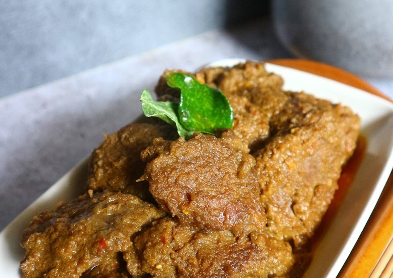 Rendang daging sapi