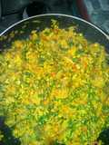 My spinach egg sauce