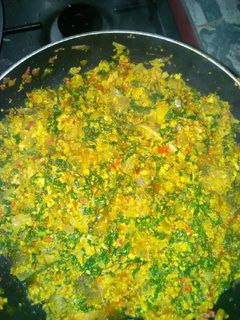 My spinach egg sauce ainihin hoton girkin