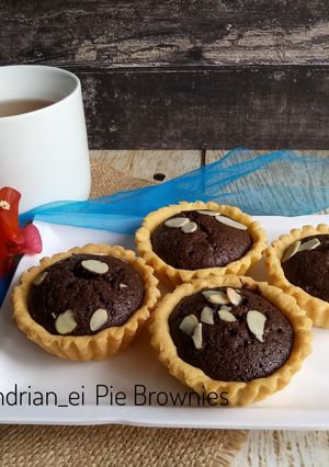Foto resep Pie Brownies Putih Telur #pr_anekapie