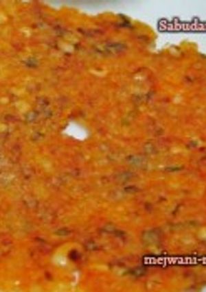 A picture of Sabudana Thalipeeth.