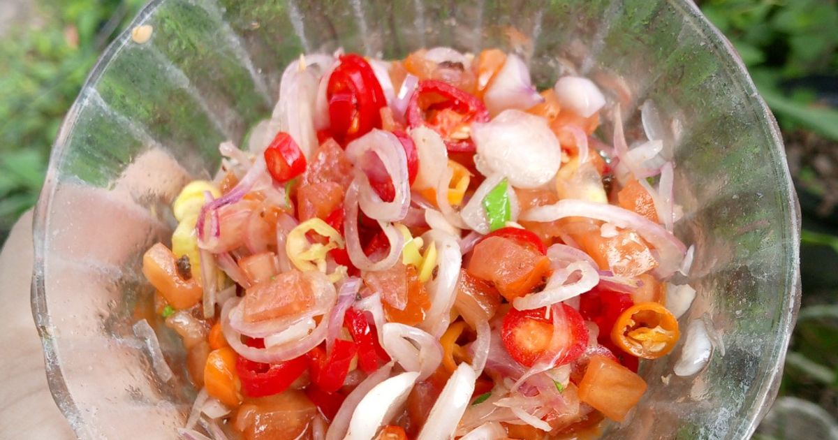 Sambal dabu-dabu terasi