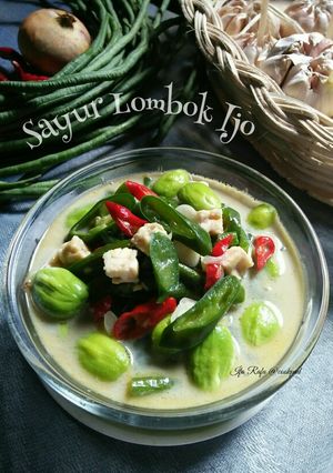 Foto resep Sayur Lombok Ijo