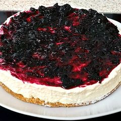 A picture of My Blueberry Cheesecake No Cook 🤩.