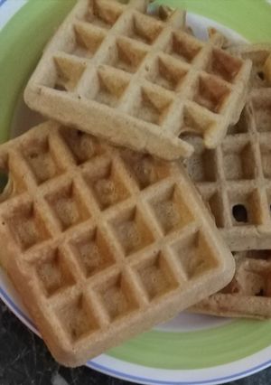 Zabpelyhes gofri recept fotója
