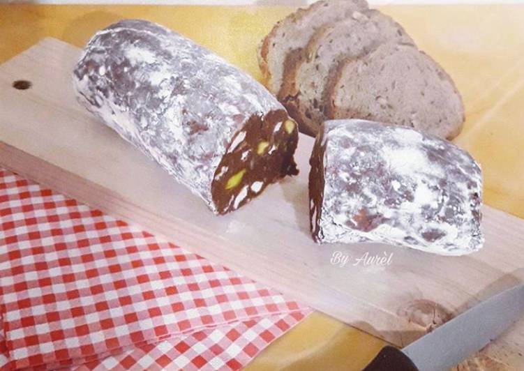 Recipe Tasty Chococisson Saucisson Trompe L 39 Oeil Au Chocolat