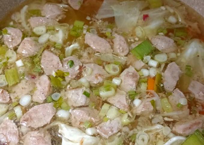 Standar Resep membuat Sayur Sop Sederhana  sempurna