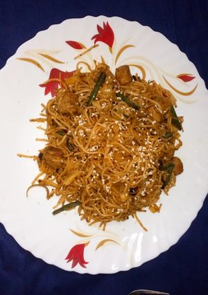 ভেজ‌ নুডুলস(veg noodles recipe in Bengali) রেসিপির প্রধান ছবি
