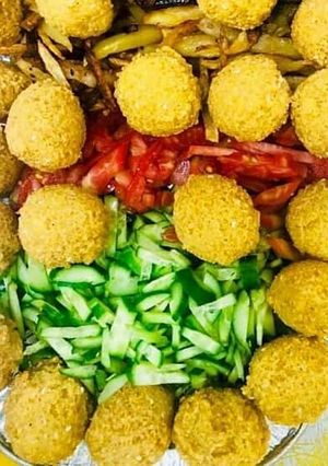 صورة لوصفة عمل طريقة الفلافل او الطعمية 😻😻😻
