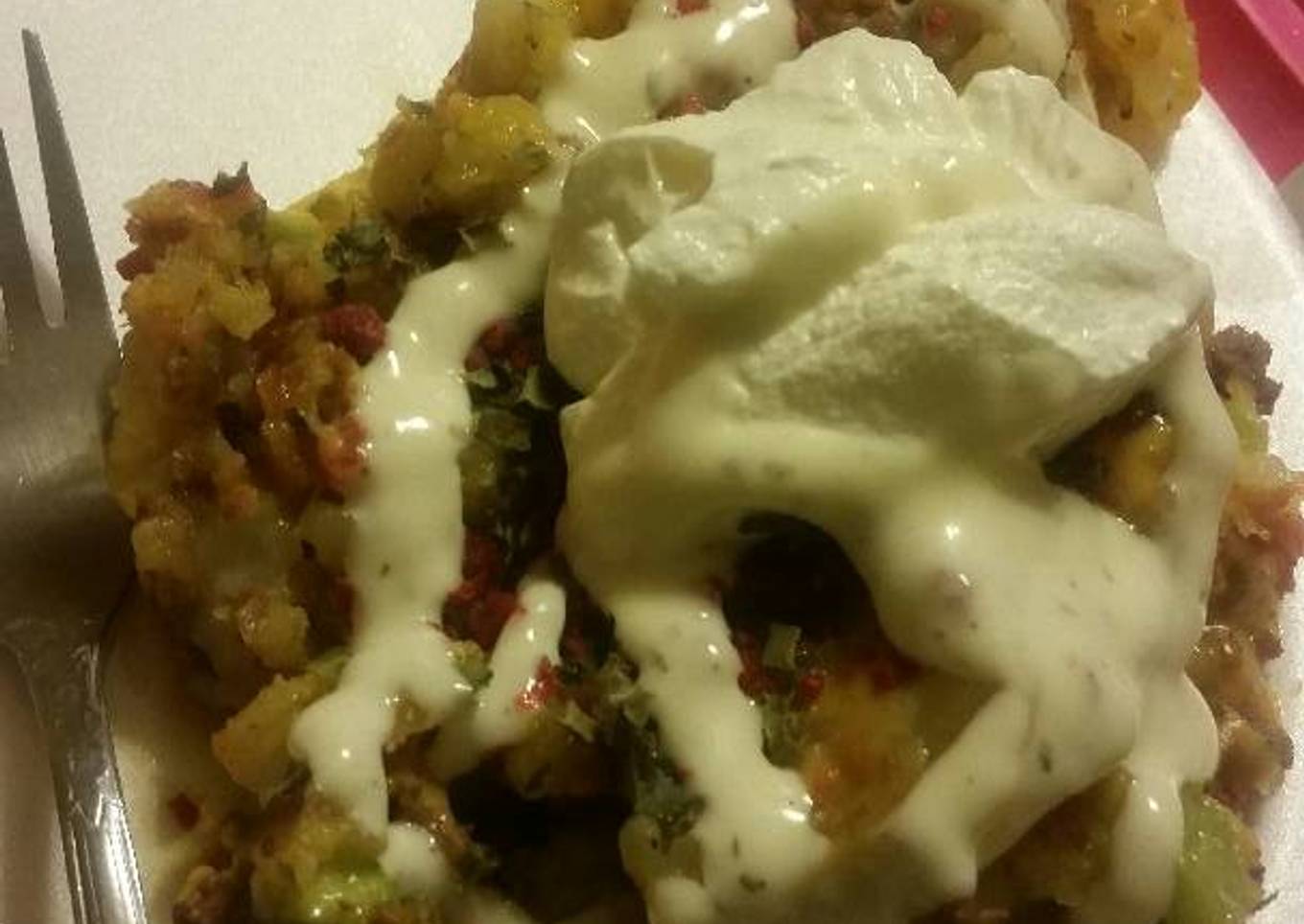 Baked potatoes