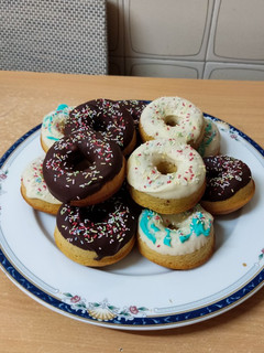 Una foto de Donuts al horno !!FACILÍSIMOS¡¡