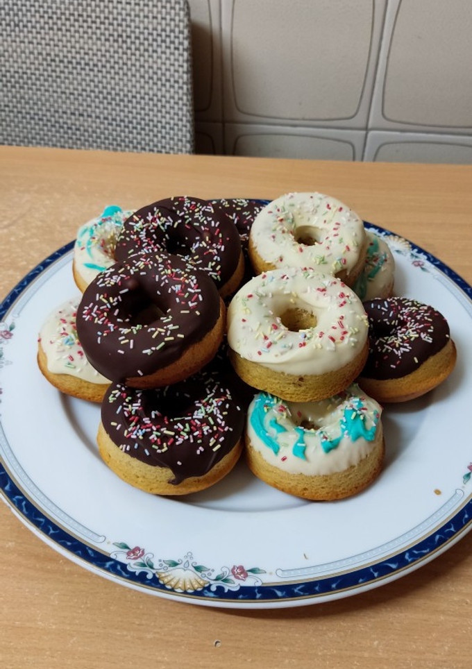Una foto de Donuts al horno !!FACILÍSIMOS¡¡