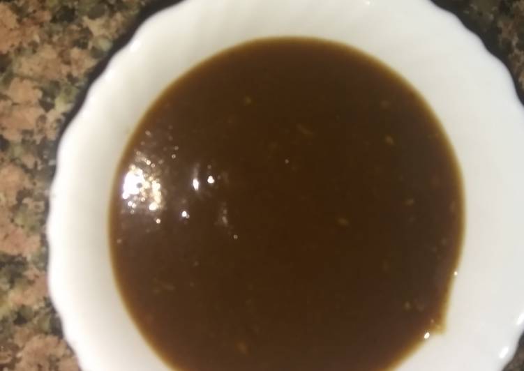 Recipe of Homemade Date tamarind jaggery meethi chutney