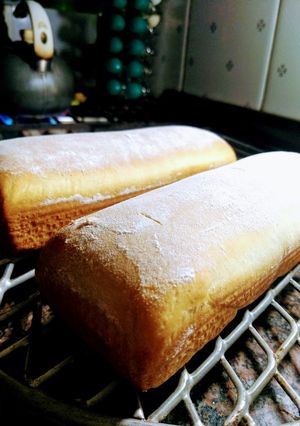 Una foto de Pan lactal