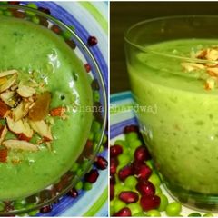 A picture of Sabudana Spinach Kheer.