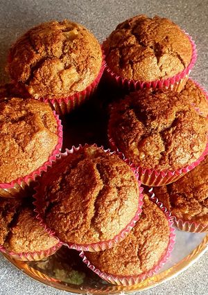 Zablisztes körtés muffin recept fotója