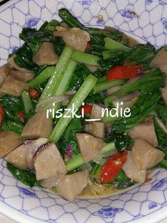 Foto resep Tumis Sawi Hijau Bakso