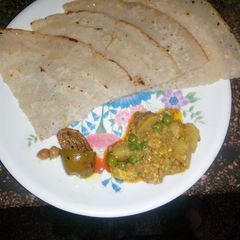 A picture of Rice flour roti.