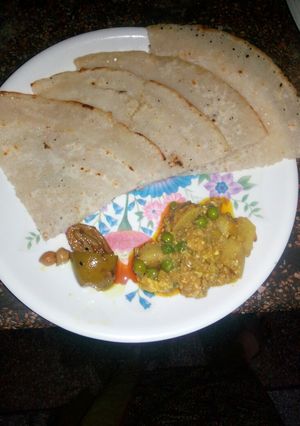 A picture of Rice flour roti.