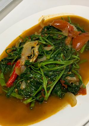 Foto resep Cah kangkung saos tiram