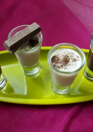 A picture of Choco KitKat milkshake shorts.