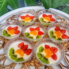 A picture of Puding sutra Buah.
