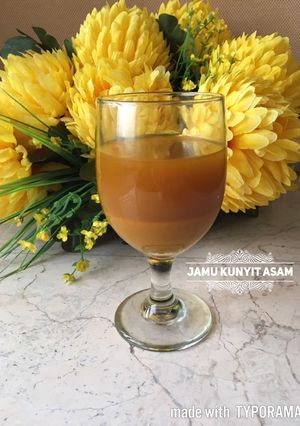 Foto resep Jamu Kunyit Asam 🍹🍹🍹