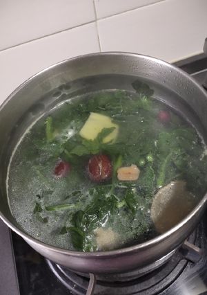 A picture of Watercress Soup.