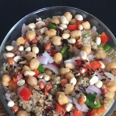 Chana Peanut and quinoa relish A picture of Chana Peanut and quinoa relish.