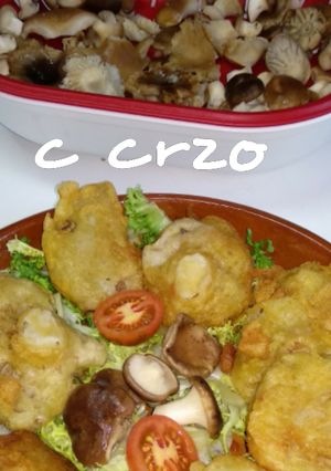 Foto principal de Setas de cardo silvestres en tempura
