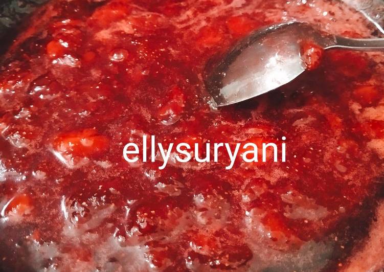 Bagaimana Membuat Fresh and Simple Strawberry Jam, Sempurna