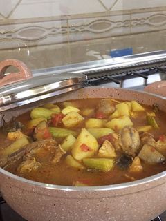 صورة لوصفة صينية دجاج بالخضار