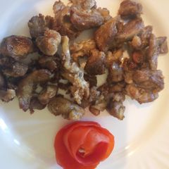 A picture of Fried beef.