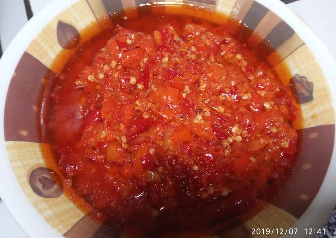 Resep Sambal Tomat Oleh Mama Zubair Cookpad