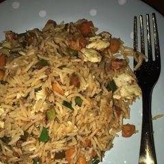 A picture of Signature coconut rice.