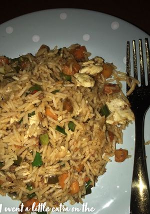 A picture of Signature coconut rice.