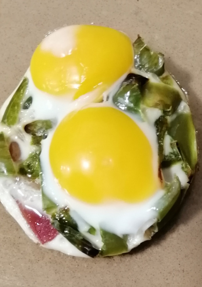 Una foto de Huevos al plato