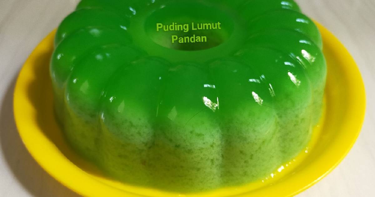 Resep Puding Lumut Pandan Oleh Yati Yulyati Cookpad