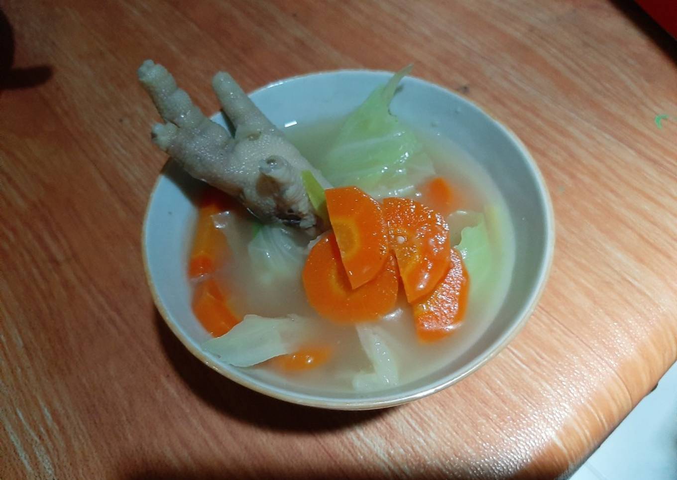 Sop Ceker Sayuran