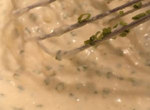 Une photo de Sauce citronnée pour poissons et riz