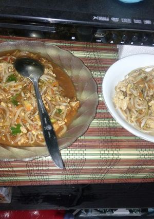 Foto resep Tauge goreng 2 versi (MPASI&pedas)