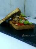 Plantain sandwich