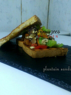 A picture of Plantain sandwich.